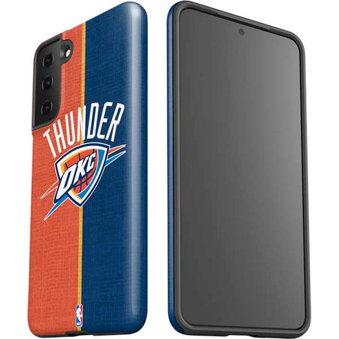 NBA OKC Thunder Split Galaxy S21 Plus 5G Pro Case