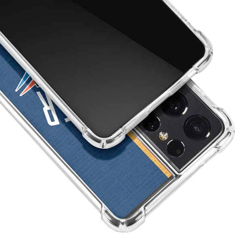 NBA OKC Thunder Split Galaxy S21 Ultra 5G Clear Case