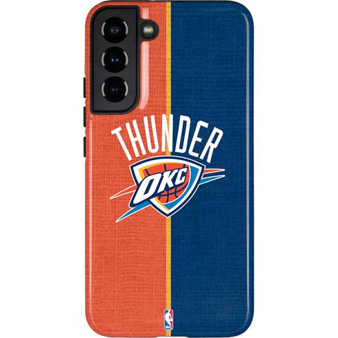 NBA OKC Thunder Split Galaxy S22 Plus Pro Case