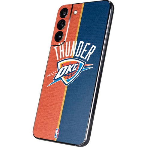 NBA OKC Thunder Split Galaxy S22 Plus Skin