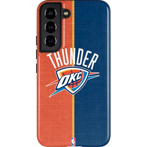 NBA OKC Thunder Split Galaxy S22 Pro Case