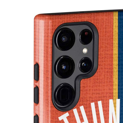 NBA OKC Thunder Split Galaxy S22 Ultra Pro Case