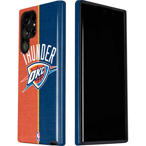 NBA OKC Thunder Split Galaxy S22 Ultra Pro Case
