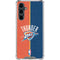 NBA OKC Thunder Split Galaxy S23 FE Clear Case