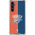 NBA OKC Thunder Split Galaxy S23 FE Clear Case
