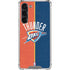NBA OKC Thunder Split Galaxy S23 Plus Clear Case