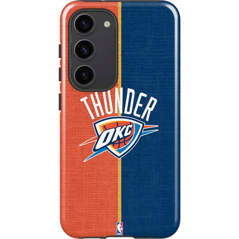 NBA OKC Thunder Split Galaxy S23 Pro Case