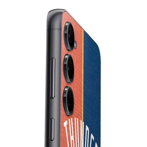 NBA OKC Thunder Split Galaxy S23 Skin