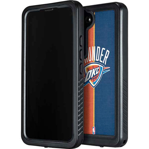 NBA OKC Thunder Split Galaxy S23 Waterproof Case