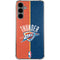 NBA OKC Thunder Split Galaxy S24 Plus Clear Case