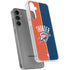NBA OKC Thunder Split Galaxy S24 Plus Clear Case