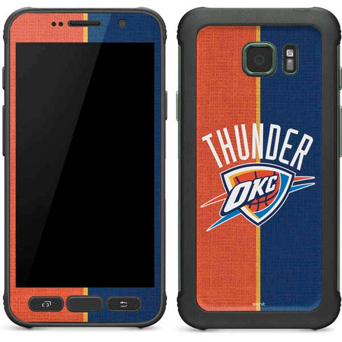 NBA OKC Thunder Split Galaxy S7 Active Skin