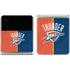 NBA OKC Thunder Split Galaxy Z Flip3 5G Skin