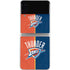 NBA OKC Thunder Split Galaxy Z Flip4 5G Skin