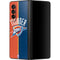 NBA OKC Thunder Split Galaxy Z Fold3 5G Skin