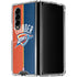 NBA OKC Thunder Split Galaxy Z Fold4 5G Clear Case