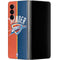 NBA OKC Thunder Split Galaxy Z Fold4 5G Skin