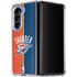 NBA OKC Thunder Split Galaxy Z Fold5 5G Clear Case