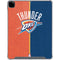 NBA OKC Thunder Split iPad Pro 12.9in (2020) Clear Case