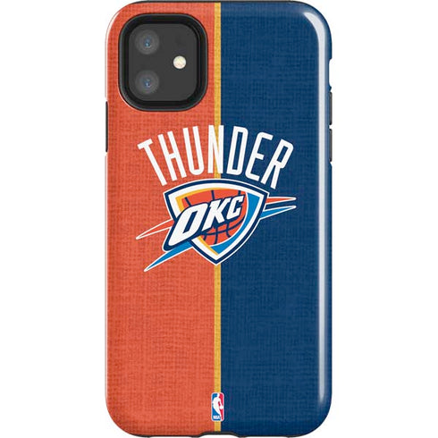 NBA OKC Thunder Split iPhone 11 Impact Case