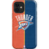 NBA OKC Thunder Split iPhone 12 Impact Case