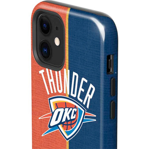 NBA OKC Thunder Split iPhone 12 Impact Case