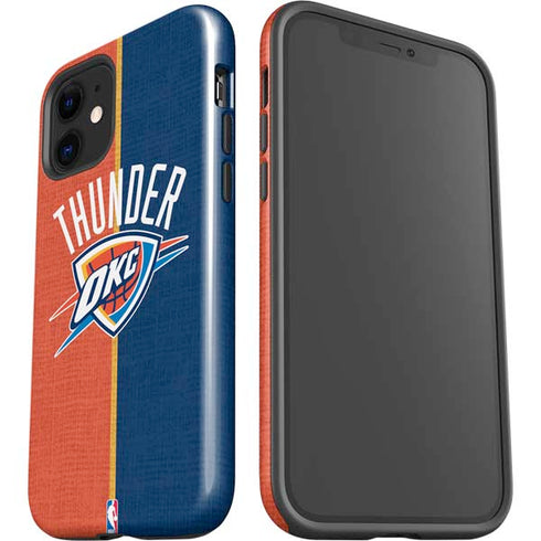 NBA OKC Thunder Split iPhone 12 Impact Case