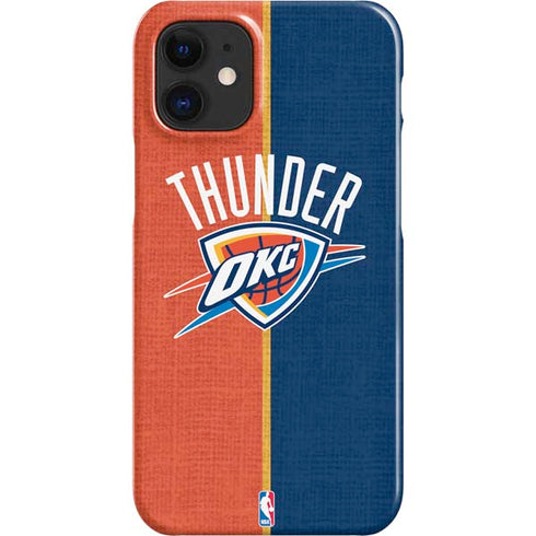 NBA OKC Thunder Split iPhone 12 Mini Lite Case