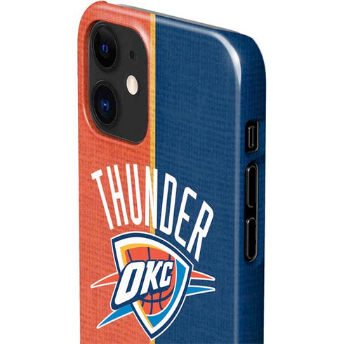 NBA OKC Thunder Split iPhone 12 Mini Lite Case