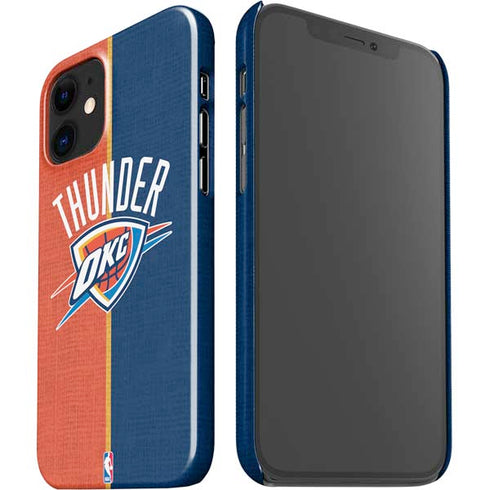 NBA OKC Thunder Split iPhone 12 Mini Lite Case
