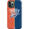 NBA OKC Thunder Split iPhone 12 Pro Impact Case