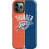 NBA OKC Thunder Split iPhone 12 Pro Impact Case