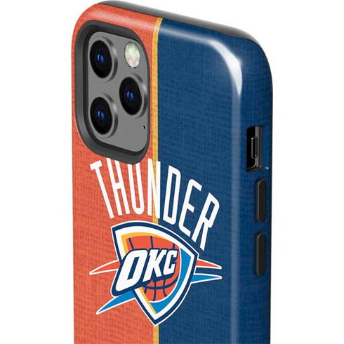 NBA OKC Thunder Split iPhone 12 Pro Impact Case