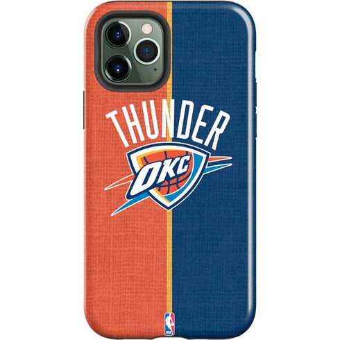 NBA OKC Thunder Split iPhone 12 Pro Max Impact Case