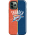NBA OKC Thunder Split iPhone 12 Pro Max Impact Case