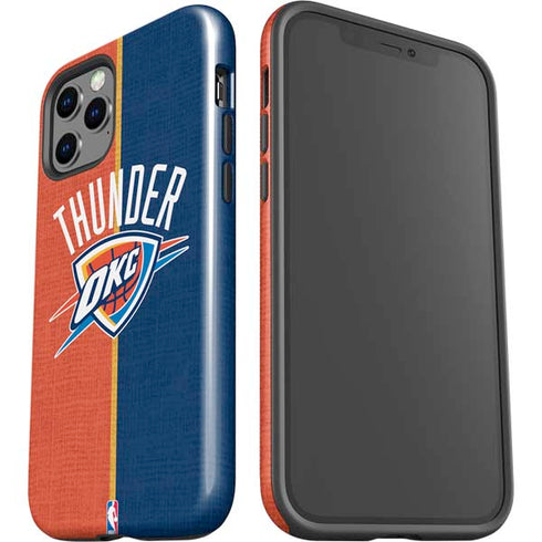 NBA OKC Thunder Split iPhone 12 Pro Max Impact Case