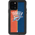NBA OKC Thunder Split iPhone 12 Pro Waterproof Case