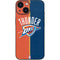 NBA OKC Thunder Split iPhone 13 Mini Skin