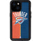 NBA OKC Thunder Split iPhone 13 Mini Waterproof Case