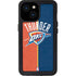 NBA OKC Thunder Split iPhone 13 Mini Waterproof Case