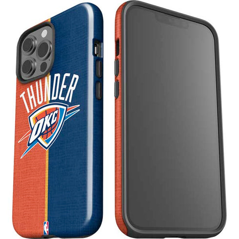 NBA OKC Thunder Split iPhone 13 Pro Max Impact Case