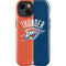 NBA OKC Thunder Split iPhone 14 Plus Impact Case