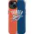NBA OKC Thunder Split iPhone 14 Plus Impact Case