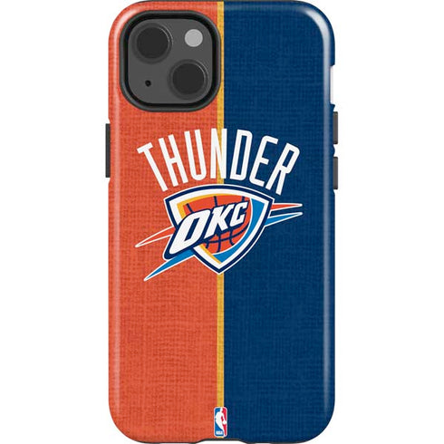 NBA OKC Thunder Split iPhone 14 Impact Case