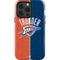 NBA OKC Thunder Split iPhone 14 Pro Impact Case