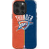 NBA OKC Thunder Split iPhone 15 Pro Impact Case