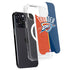 NBA OKC Thunder Split iPhone 15 Pro MagSafe Case