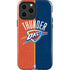 NBA OKC Thunder Split iPhone 15 Pro Max Impact Case