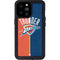 NBA OKC Thunder Split iPhone 14 Pro Max Waterproof Case