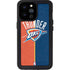 NBA OKC Thunder Split iPhone 14 Pro Max Waterproof Case